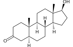 ジヒドロテストステロン分子